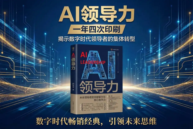 《AI领导力》一年四次印刷，揭示数字时代领导者的集体转型-AI领导力